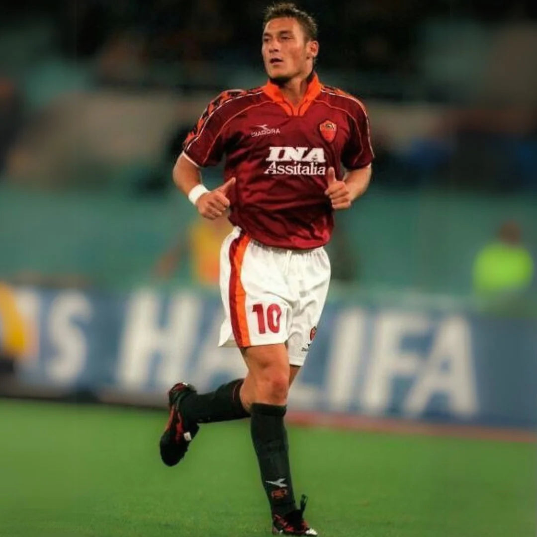 MAGLIA ROMA CASA 1998-1999 + TOTTI 10