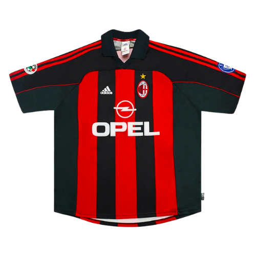 MAGLIA MILAN RETRO HOME 2001/02