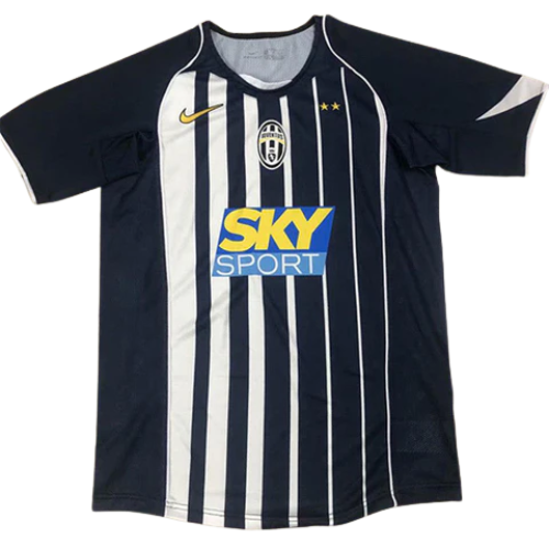 MAGLIA RETRO JUVENTUS NERA TRASFERTA 2004/05