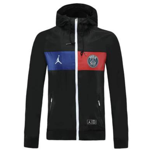 GIACCA A ZIP CON CAPPUCCIO PSG X JORDAN 2021/22