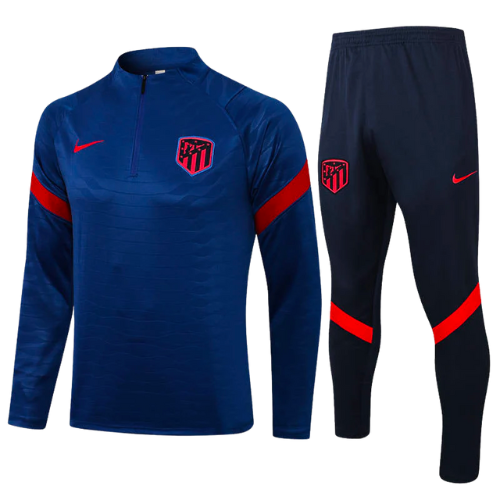 KIT GIACCA + TUTA BLU ATLETICO MADRID 2021/22