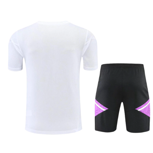 KIT MAGLIA BIANCAVIOLA ALLENAMENTO + PANTALONCINI REAL MADRID 2022/23