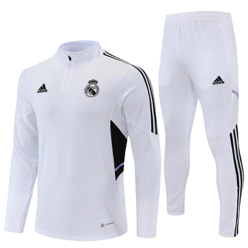 KIT GIACCA BIANCA + TUTA REAL MADRID 2022