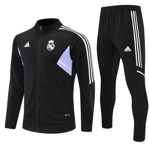 KIT GIACCA NERA + TUTA REAL MADRID 2022