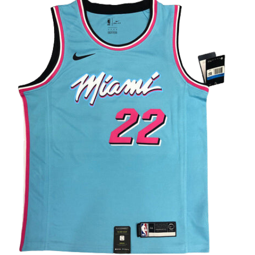 MAGLIA NBA AZZURRA MIAMI HEAT 2021/22