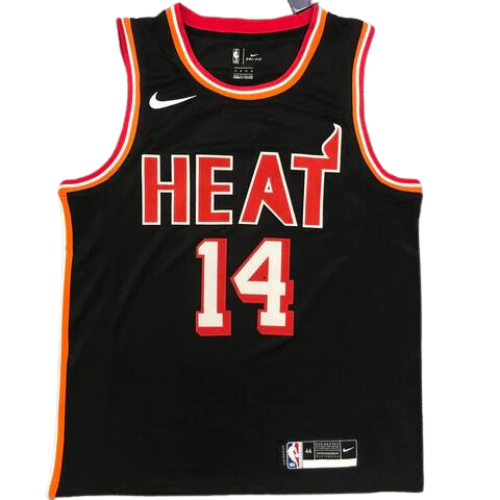 MAGLIA NBA NERA-ROSSA MIAMI HEAT 2021/22