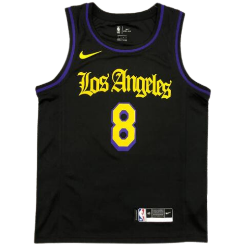 CANOTTA NBA NERA “LOS ANGELES” LAKERS 2021/22