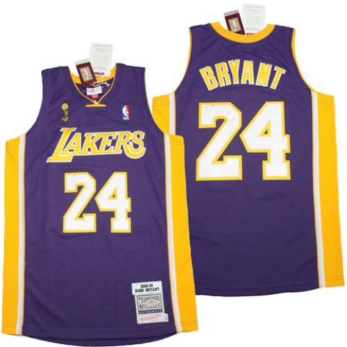 MAGLIA NBA RETRO K.BRYANT N.24 LOS ANGELES LAKERS 2008/2009