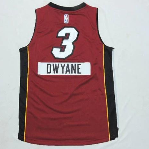 MAGLIA ROSSA NBA BAMBINO MIAMI HEAT