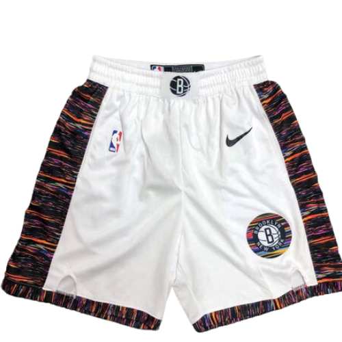 PANTALONCINI NBA BIANCHI-ROSSI BROOKLYN NETS 2021/22