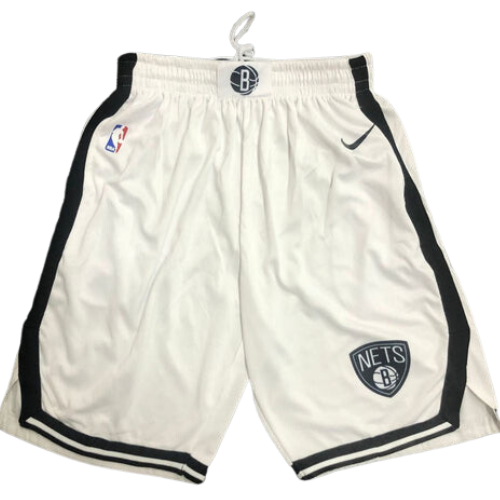 PANTALONCINI NBA BIANCHI BROOKLYN NETS 2021/22