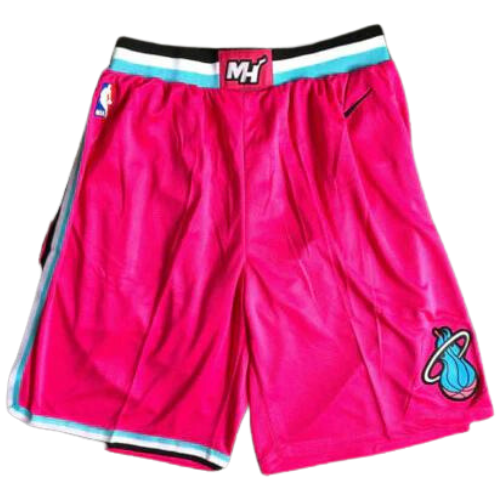 PANTALONCINI NBA MIAMI HEAT ROSA 2021/22