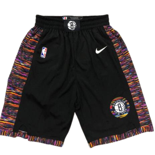 PANTALONCINI NBA NERI BROOKLYN NETS 2021/22