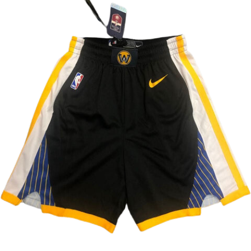 PANTALONCINI NBA NERI WARRIORS 2021/22