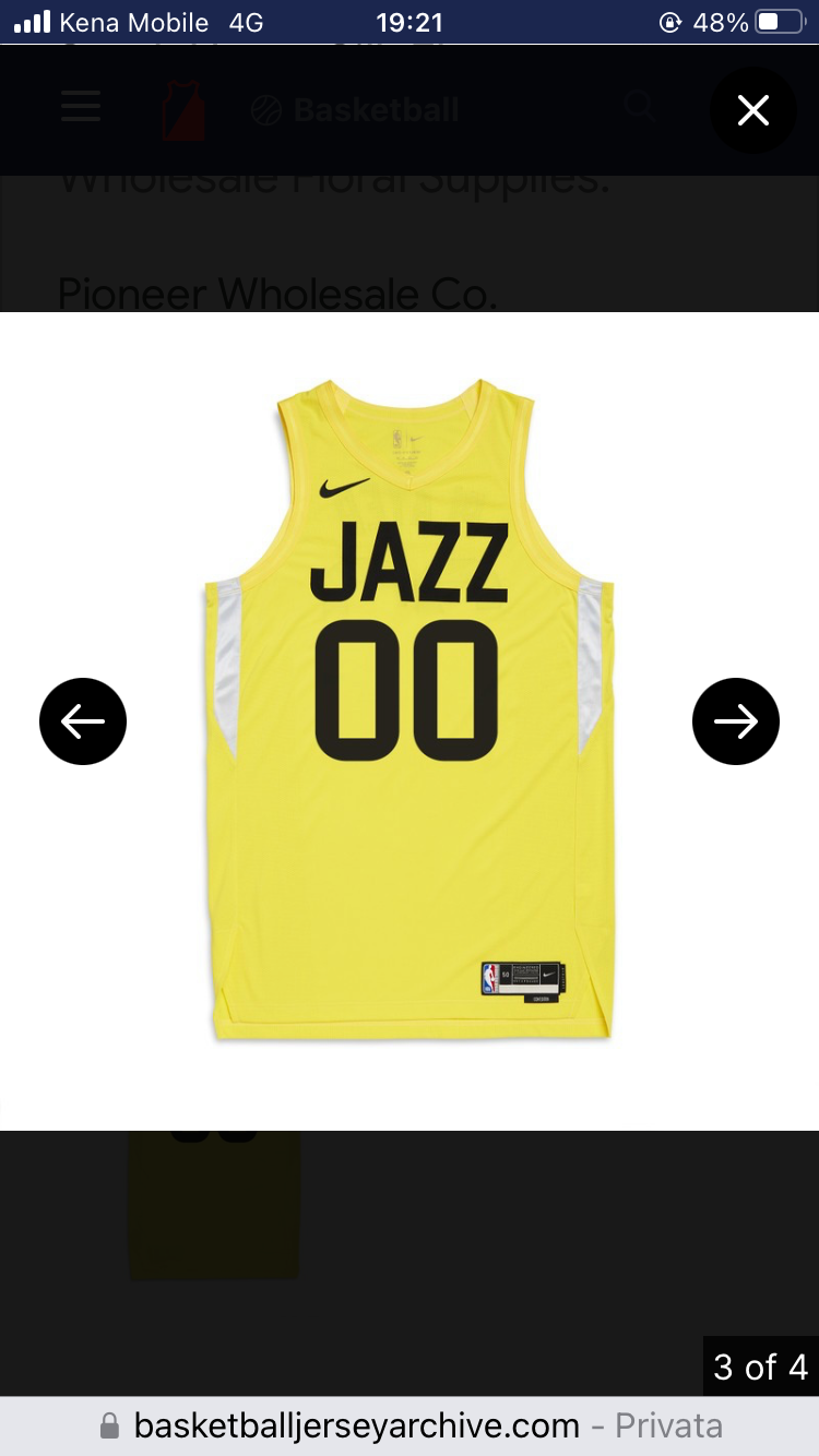 Maglia NBA Utah Jazz Icon Edition 2022/23