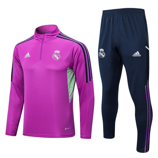 Kit Giacca a Zip + Tuta Real Madrid 2022/23